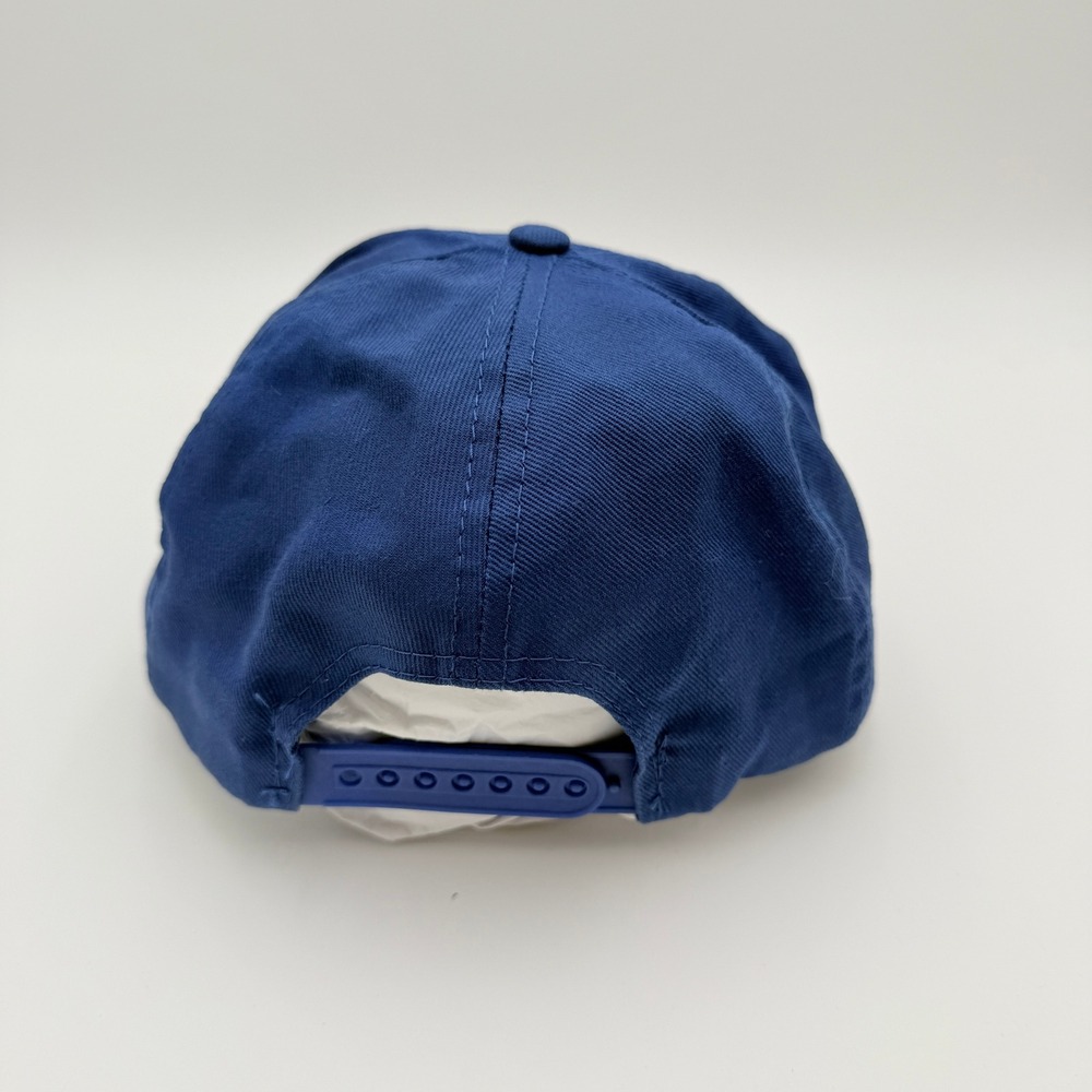 Vintage Twin NBA Minnesota Timberwolves Hat OSFA Blue Snapback Basketball Y2K - Picture 4 of 8
